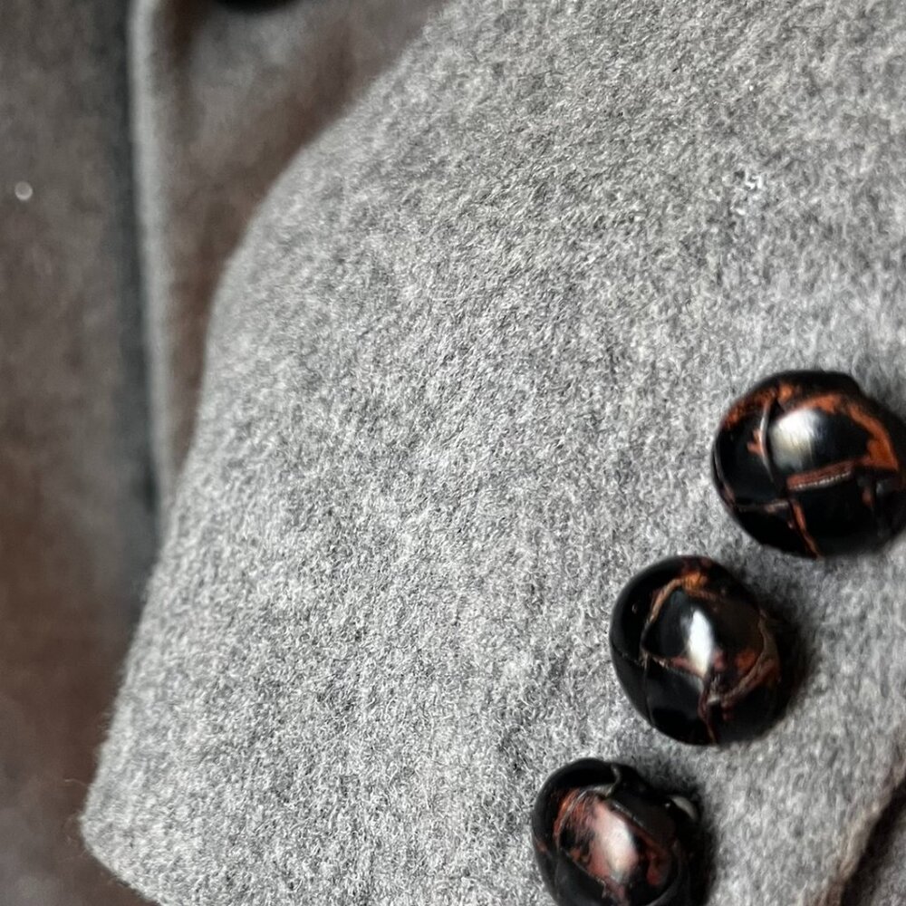 Vintage Cashmere Bland Blazer – Made in USA (Iszards NY) – Classic Tailored